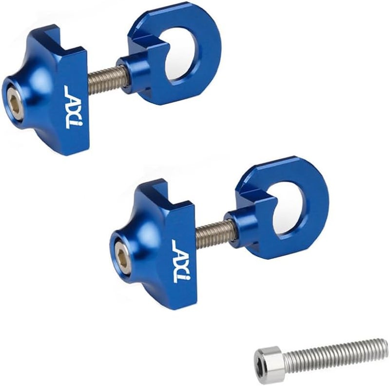 Tuulizz 1/2 Pcs Bicycle Chain Adjuster Tensioner Fastener Bike Chain Tensioner Pull Tight Screw Bolts for BMX Fixie Cycling Single Speed - Image 1
